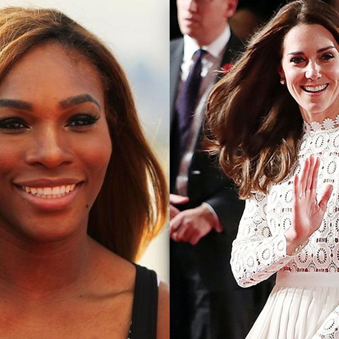 Serena Williams just referred to Kate Middleton in a very surprising way