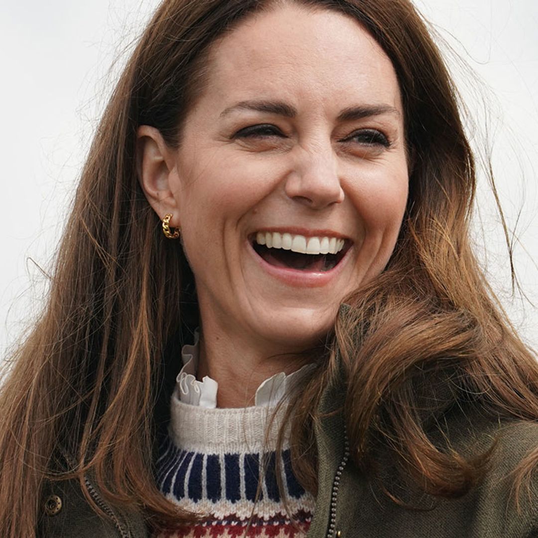 Kate Middleton nails farmyard chic in Penelope Chilvers boots and skinny jeans