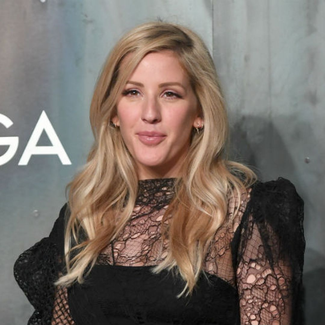 Ellie Goulding wows in black lace dress at Omega’s anniversary party