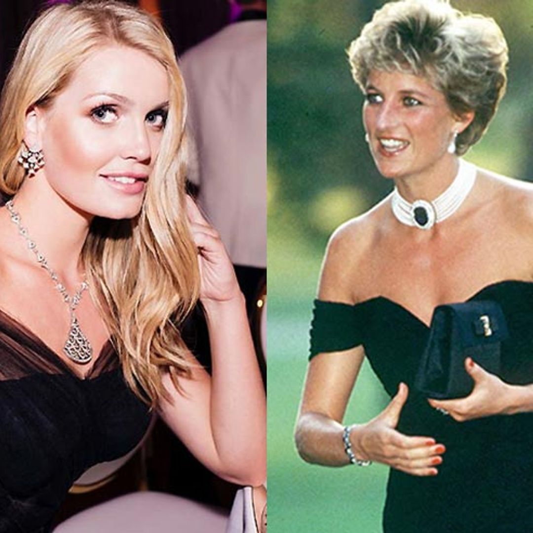 Lady Kitty Spencer wears a black revenge dress just like her aunt Princess Diana and it looks incredible