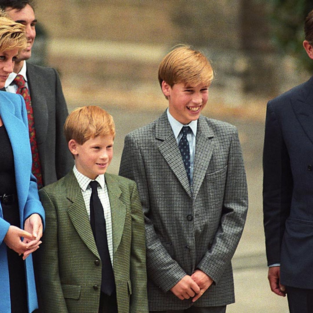 Young Prince William and Prince Harry's favourite foods may surprise you