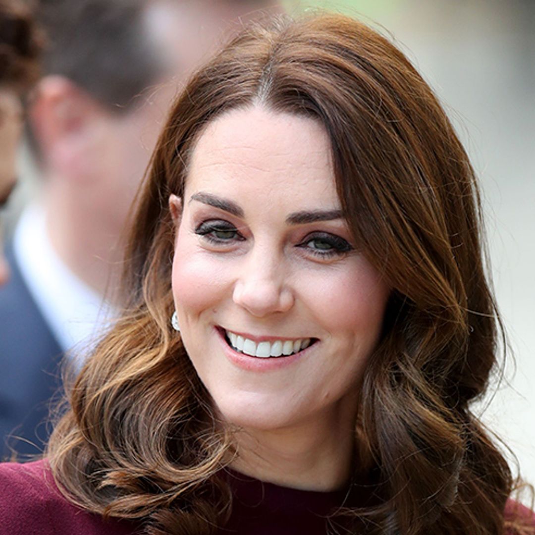 A plum look for The Duchess of Cambridge!