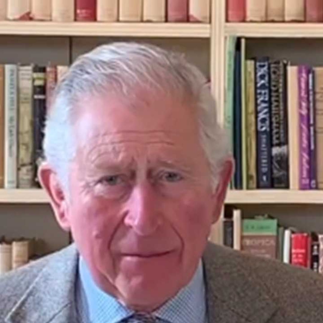 Prince Charles shares glimpse into cosy home office as he opens up about coronavirus experience - watch video