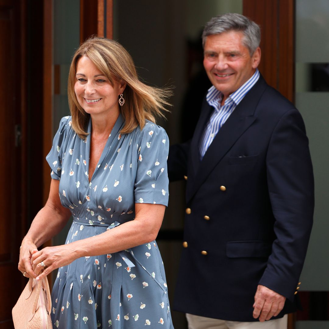 Carole Middleton and husband Michael finally have reason to celebrate after turbulent two years