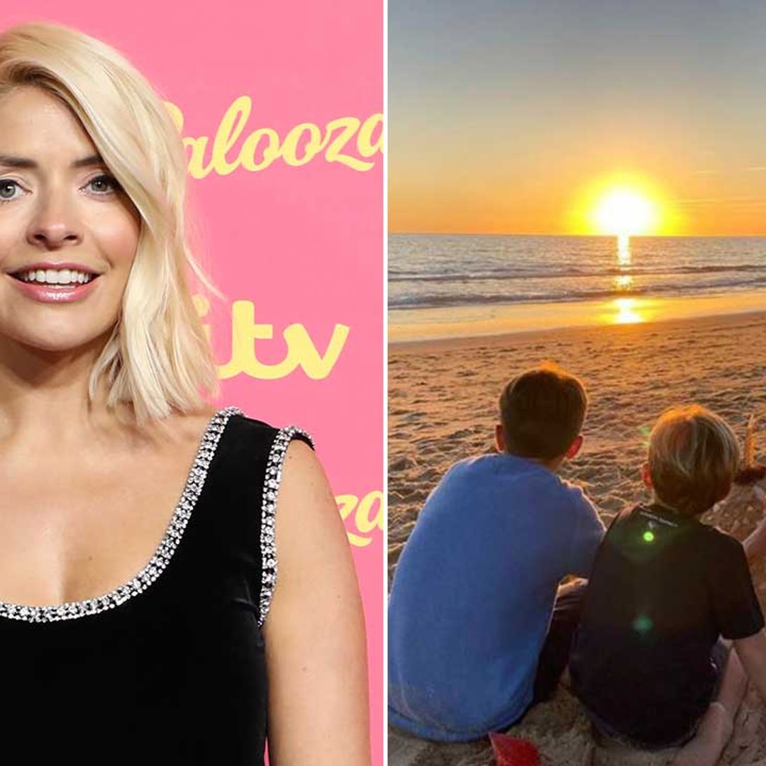 Holly Willoughby shares never-before-seen photo from son Harry's first birthday