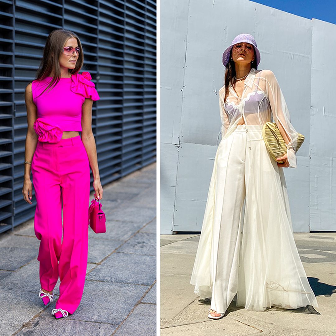 How to wear wide-leg trousers: 10 chic outfits to recreate this season