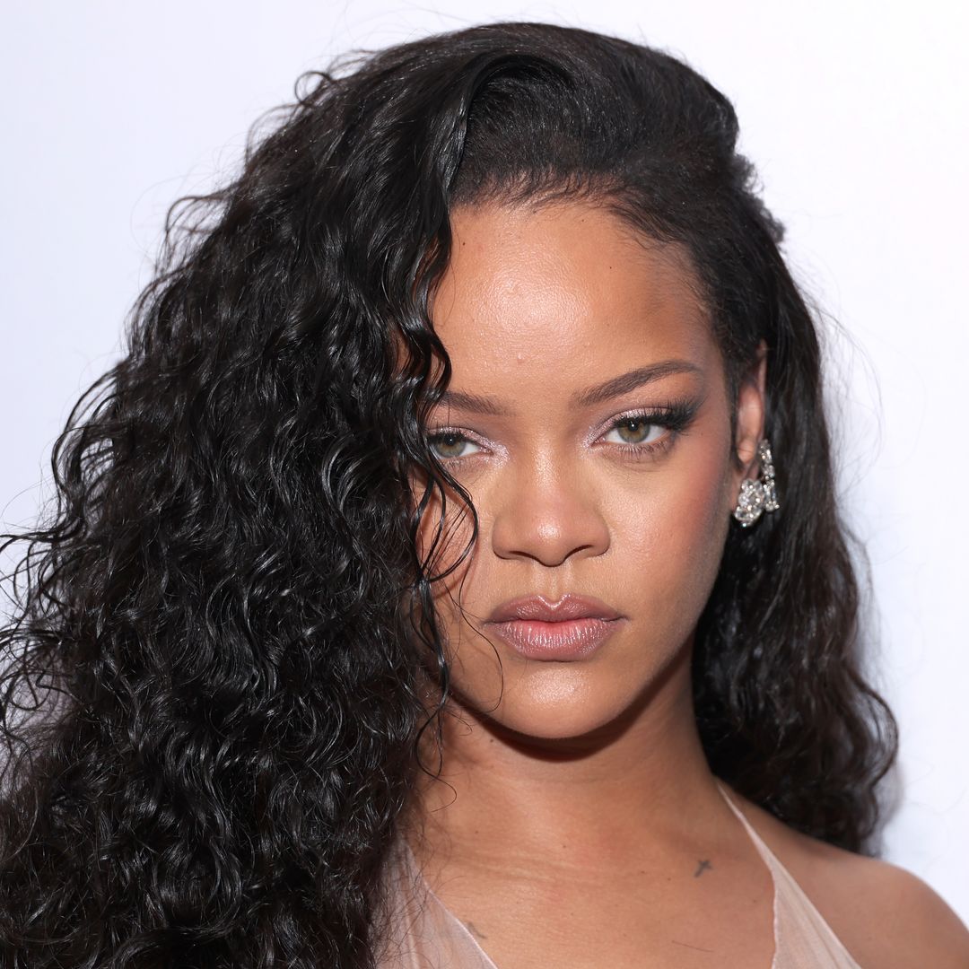 Rihanna drips in diamonds in unbelievable plunge dress