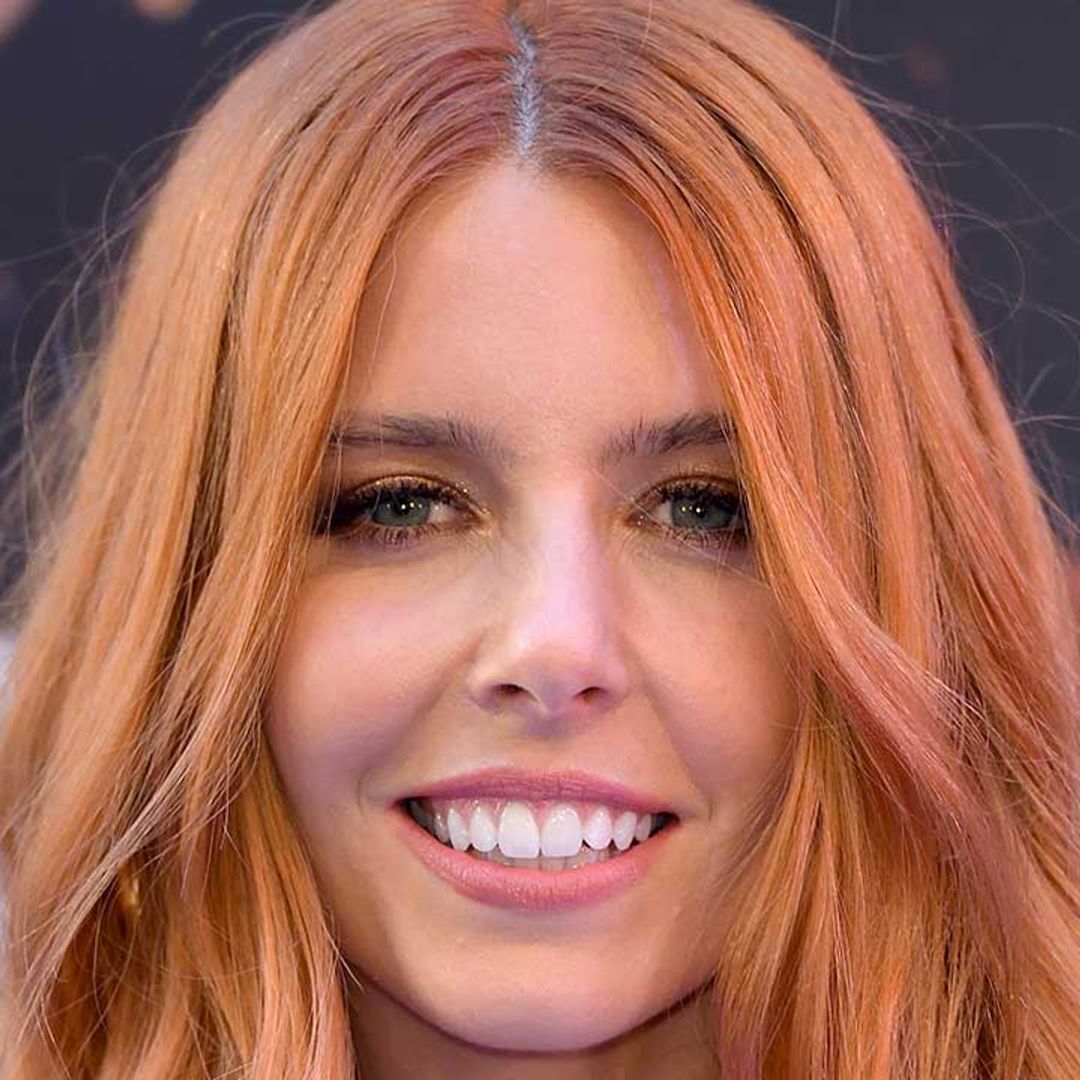 Stacey Dooley flashes growing baby bump in the prettiest pastel co-ord at star-studded event