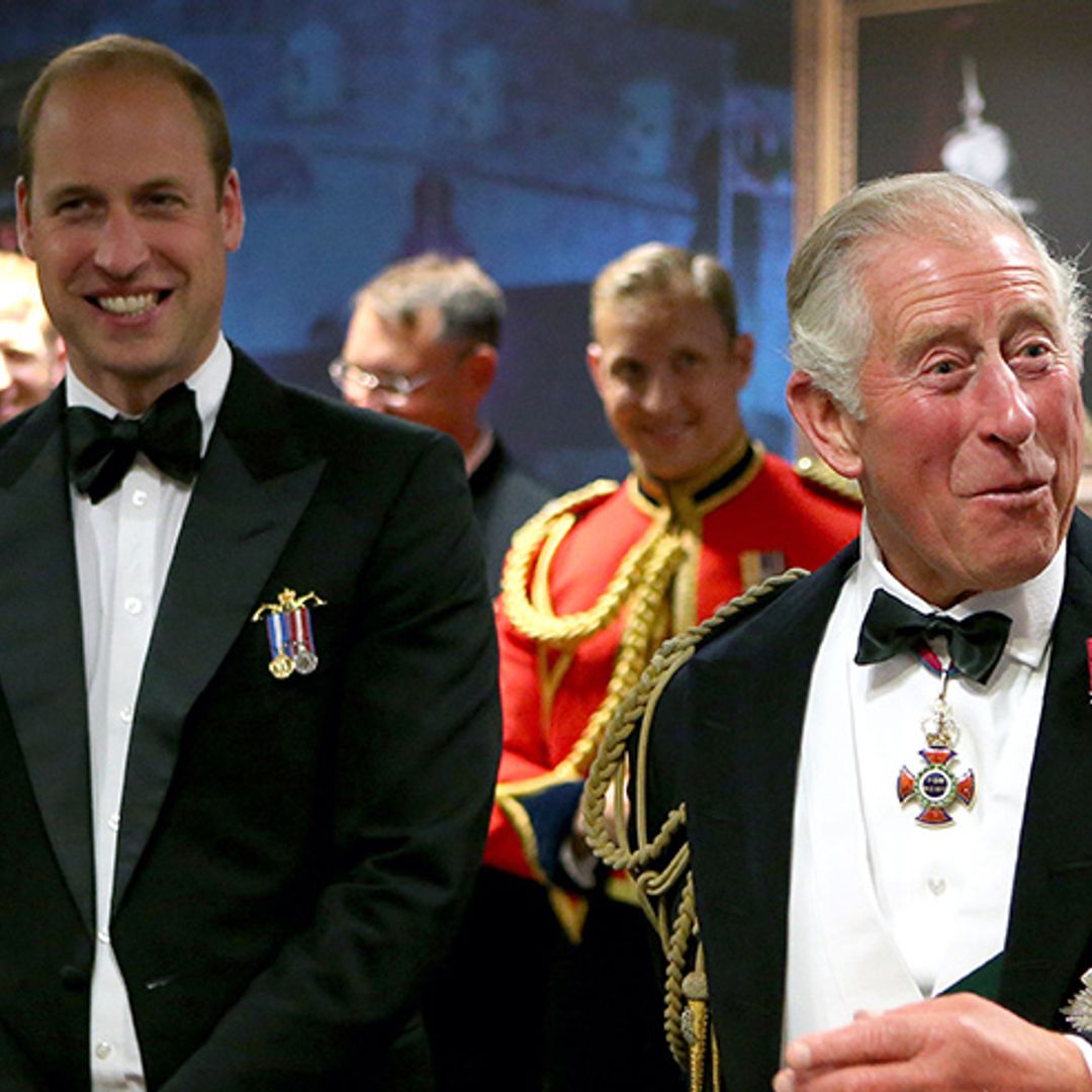 Prince Charles and Prince William enjoy Scottish evening in Edinburgh