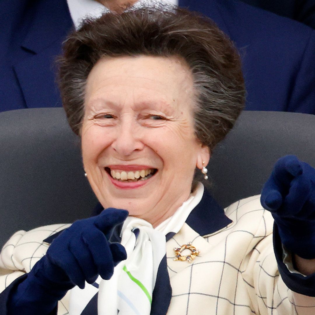 Princess Anne channels old Hollywood glamour in the chicest ivory coat