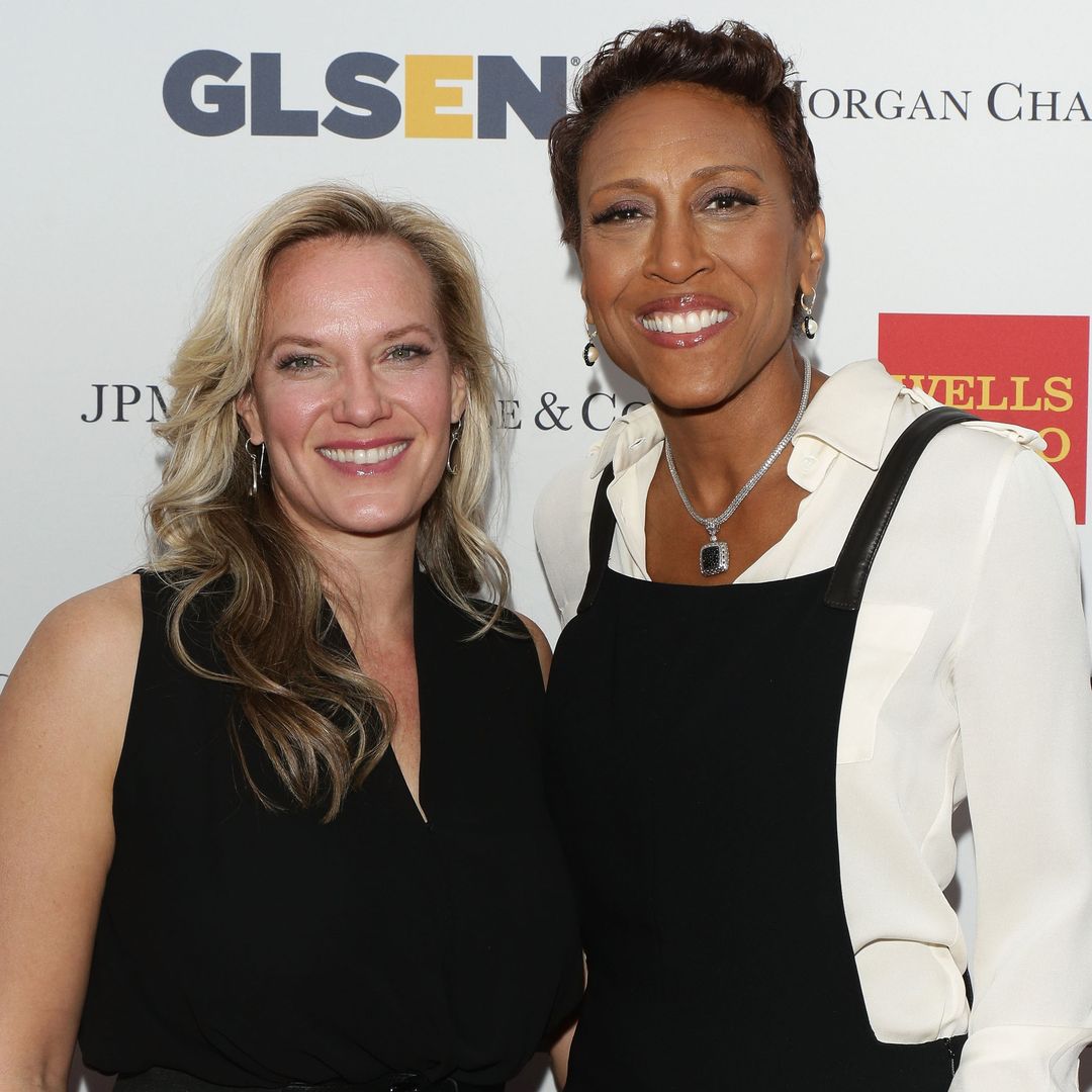 Robin Roberts gets all glammed up for 'special' date with fiancée Amber Laign – see photo