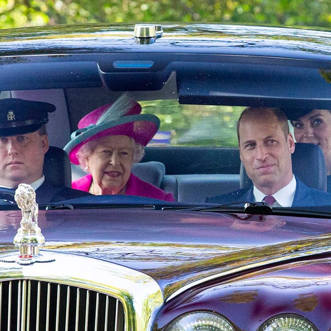 Prince William and Kate mark the Queen's first birthday without her husband Prince Philip