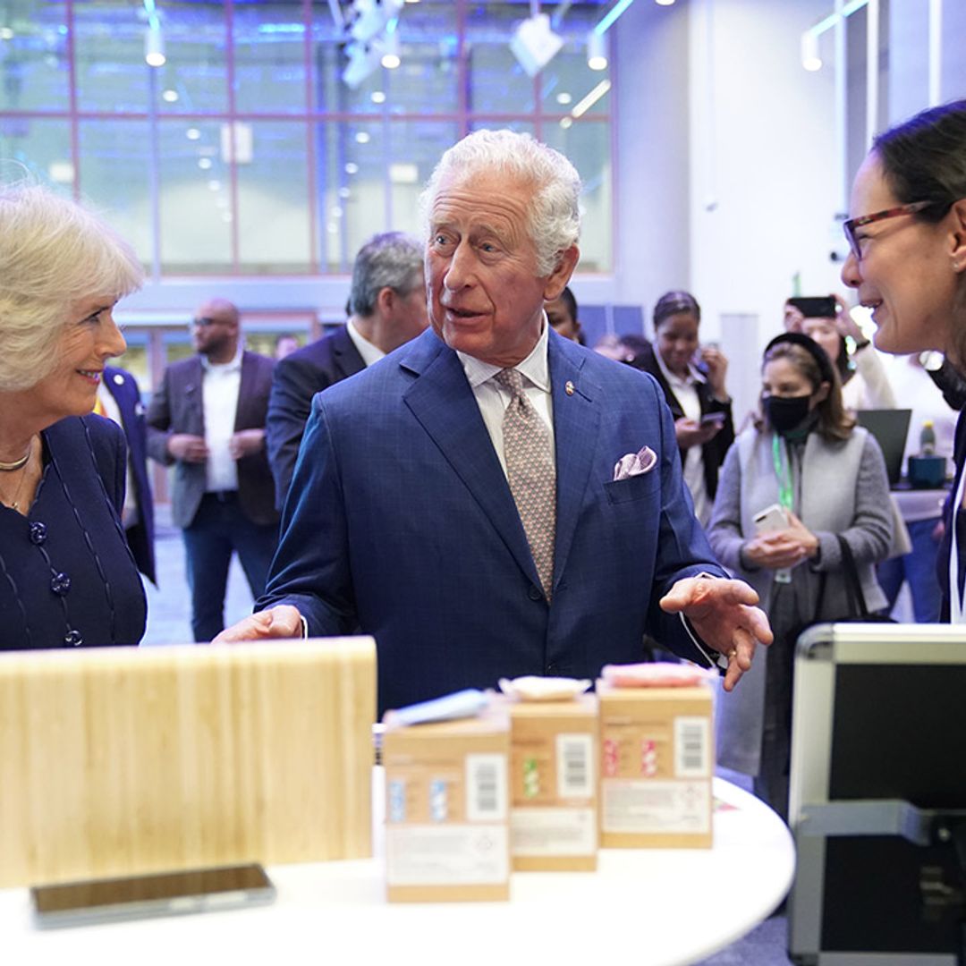 Duchess of Cornwall and Prince Charles open headquarters – but with a twist