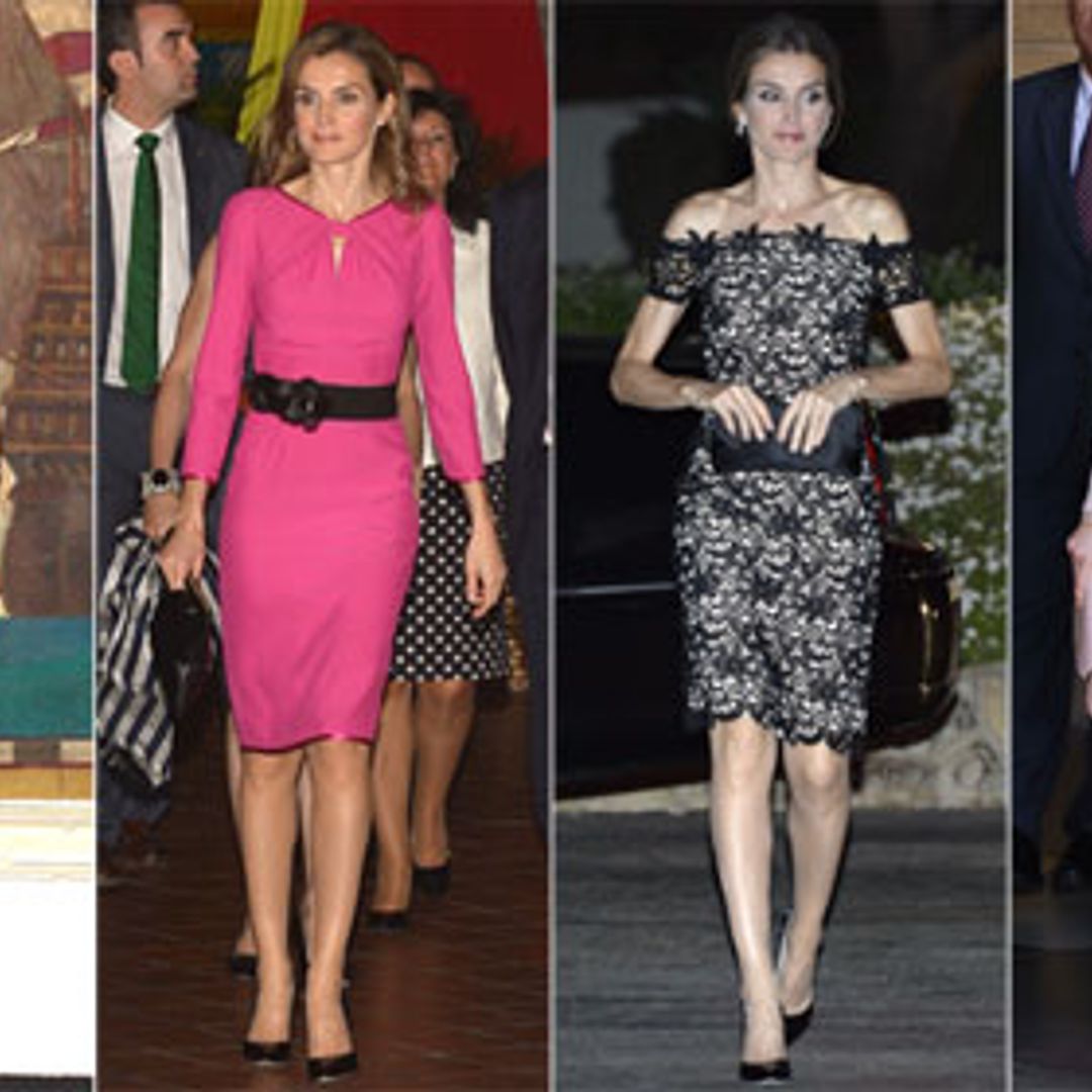 Princess Letizia and mother-in-law Queen Sofia's fashionable affinity