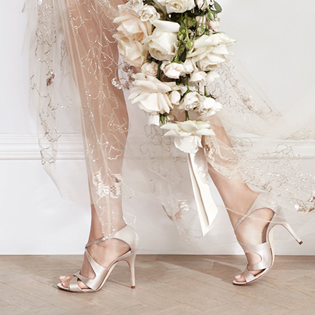 Brides, are you looking for something blue? L.K.Bennett and Jenny Packham have the perfect wedding shoes
