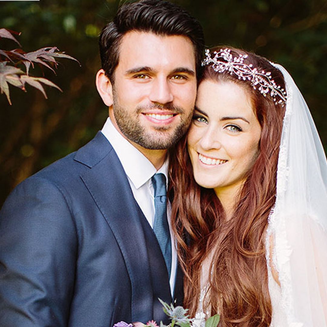 Exclusive! X Factor stars Lucie Jones and Ethan Boroian marry in romantic ceremony