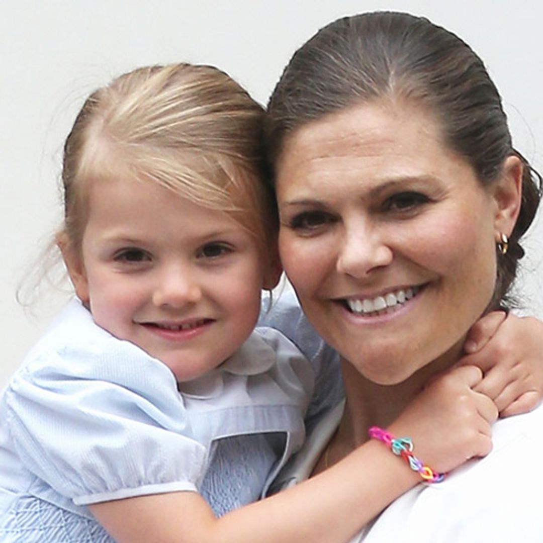 Princess Estelle 'cooks' for mum Princess Victoria: watch the funny video