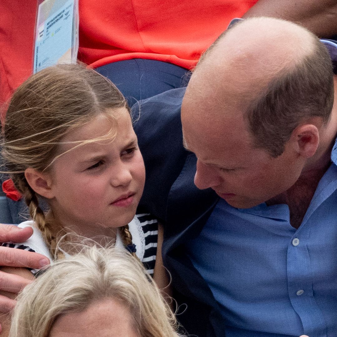 Prince William comforts Princess Charlotte's nerves in sweet unseen clip