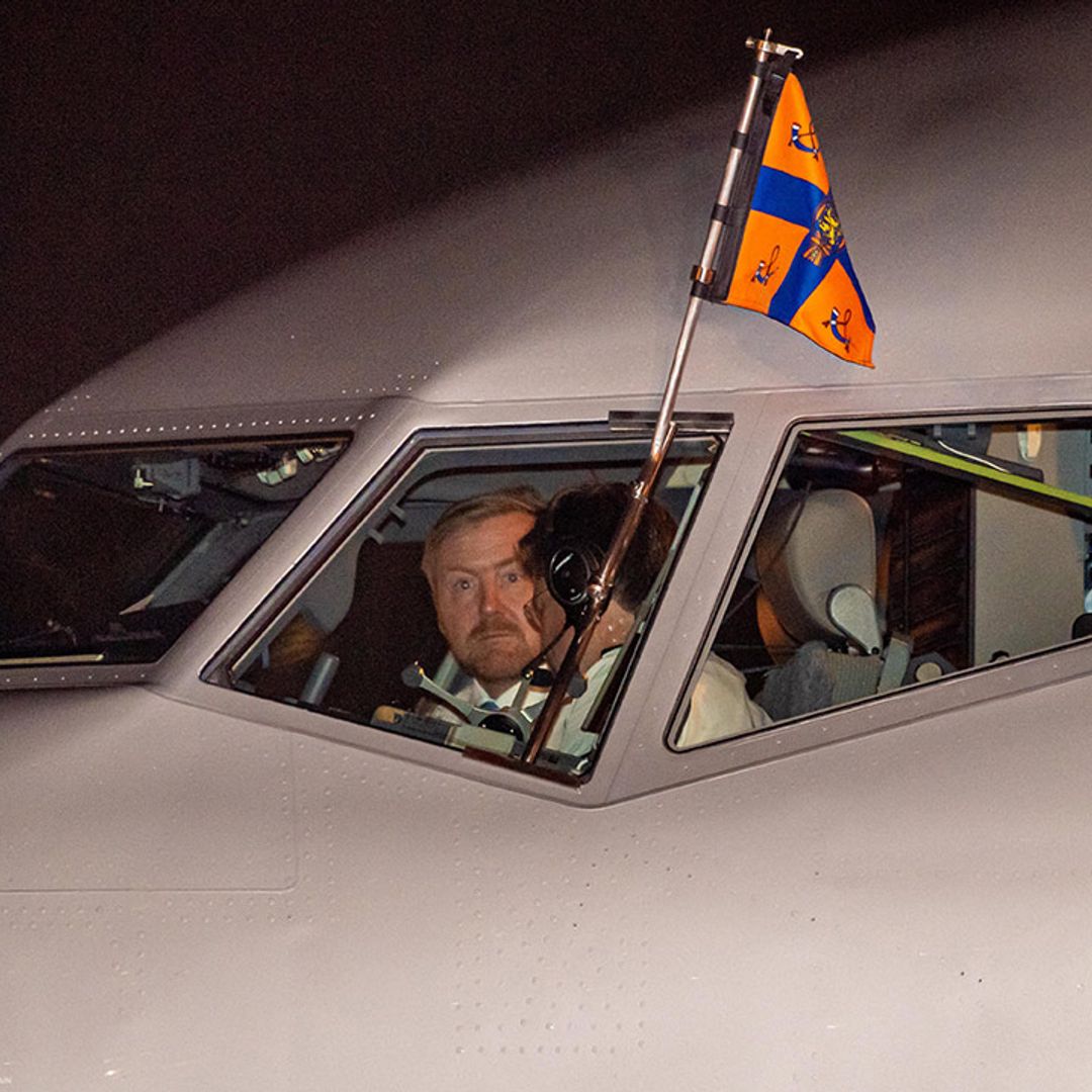 King Willem-Alexander pilots own plane to India for state visit with wife Queen Maxima