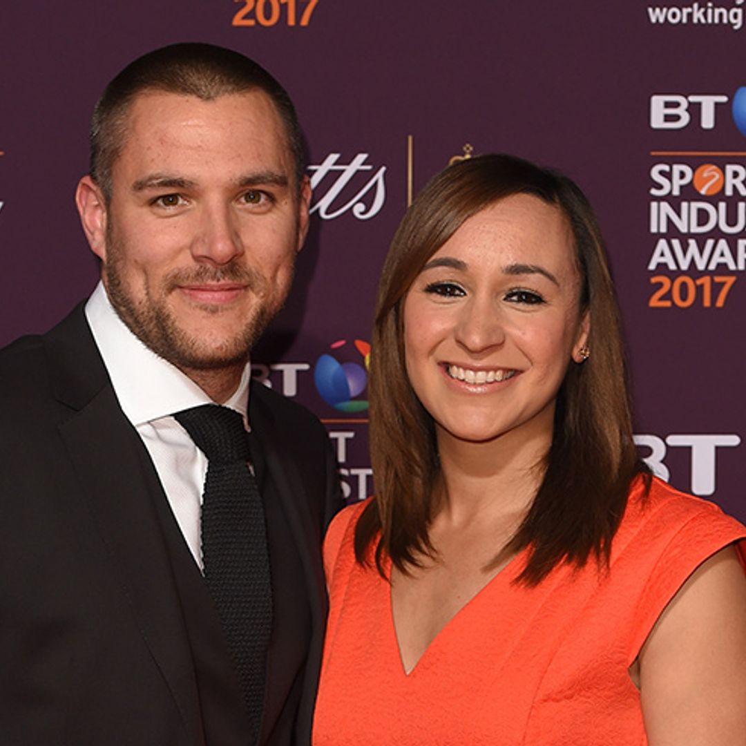 Pregnant Jessica Ennis-Hill shares unseen wedding photos with fans