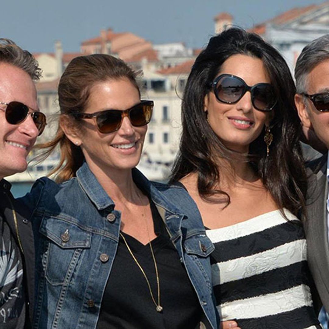 Rande Gerber speaks about meeting George Clooney’s cute twins Ella and Alexander