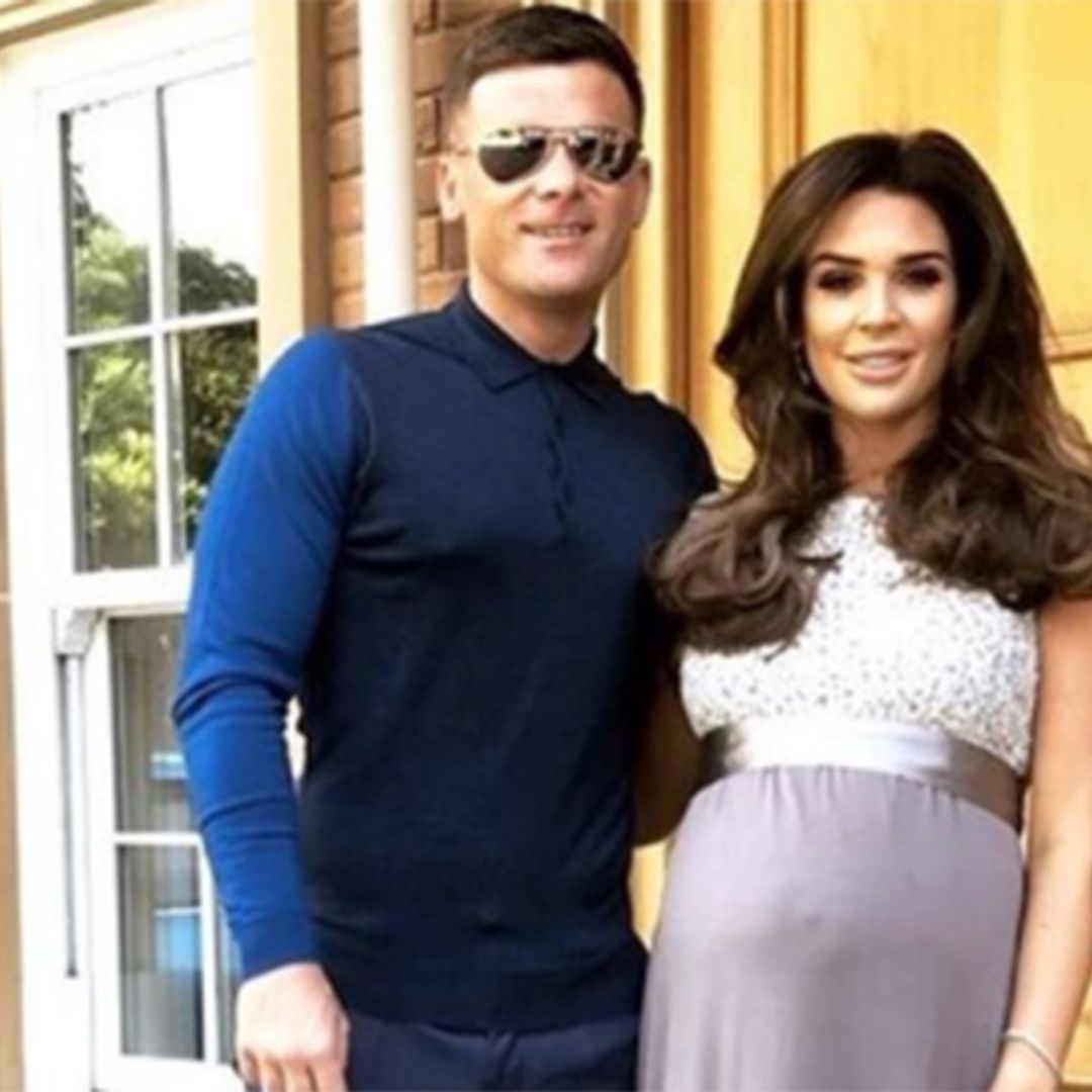 Danielle Lloyd welcomes first baby – and fourth child – with fiancé Michael O'Neill