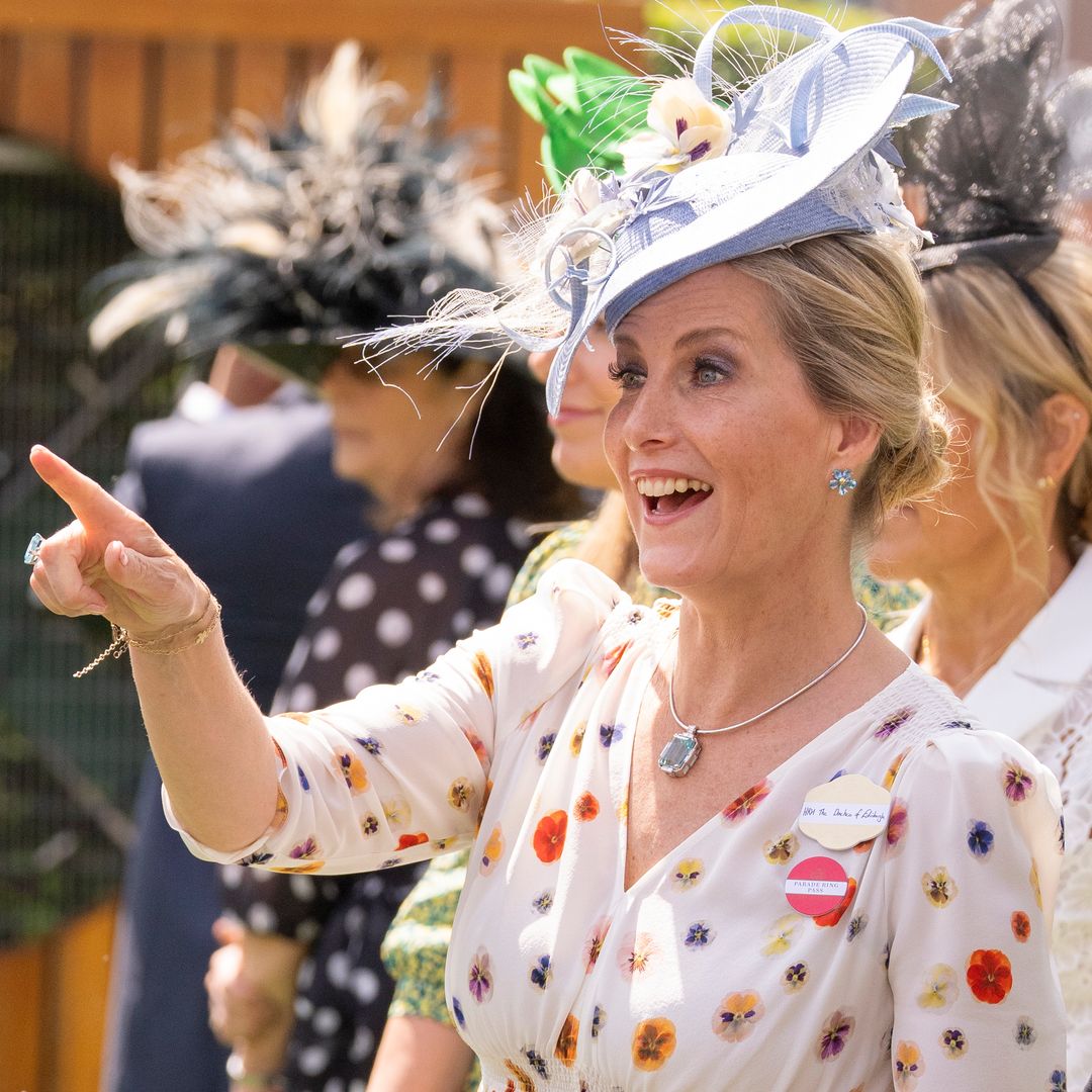 Duchess Sophie's bespoke £1.6k hat is all anyone can talk about at Royal Ascot