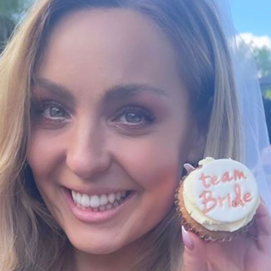 Strictly's Amy Dowden stuns in wedding look after 'tough' few weeks for her family