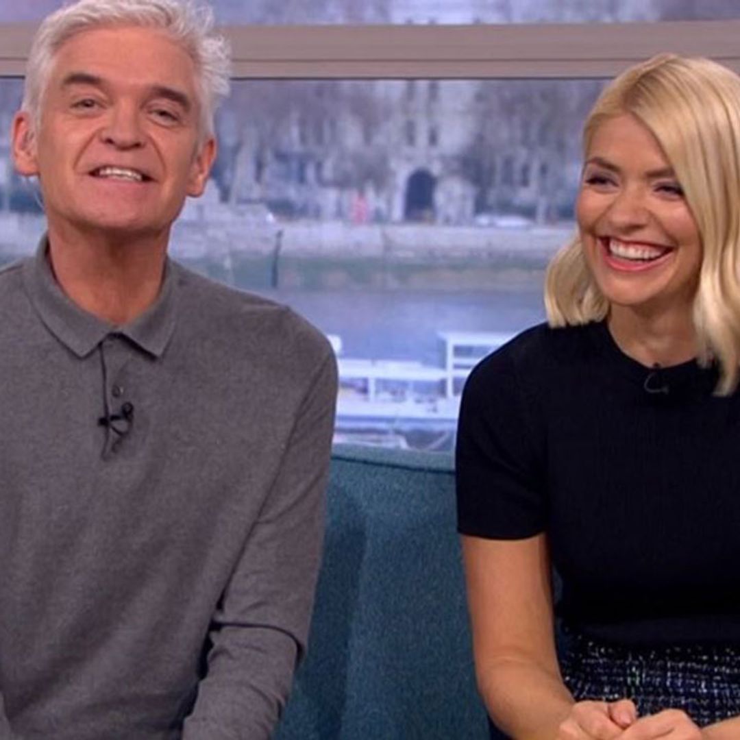 Holly Willoughby mocked by Phillip Schofield after slip-up on This Morning