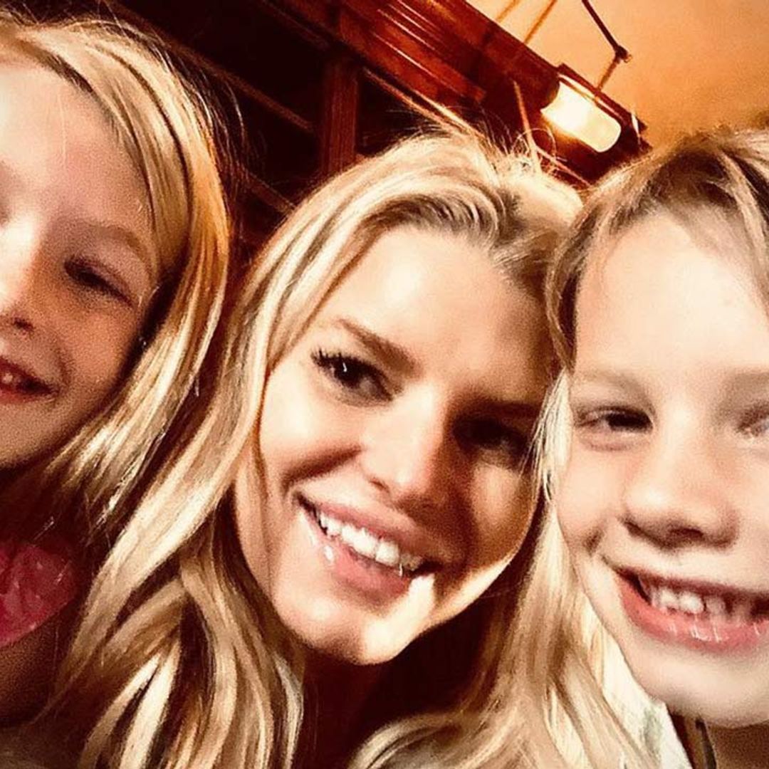 Jessica Simpson's daughter almost towers over her mother in gorgeous new family photo