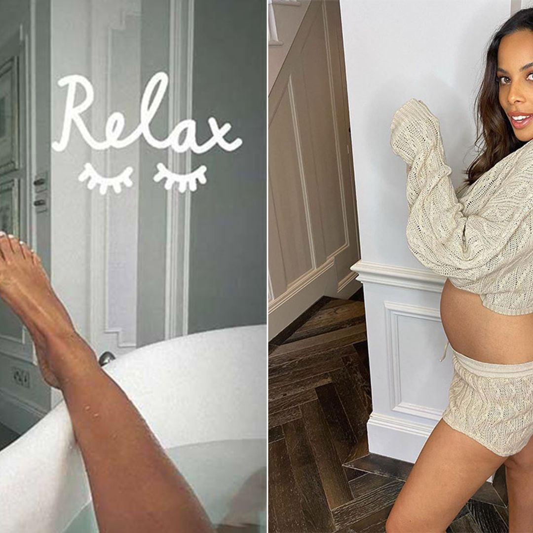 Rochelle Humes unveils her glamorous bathroom as she launches exciting venture