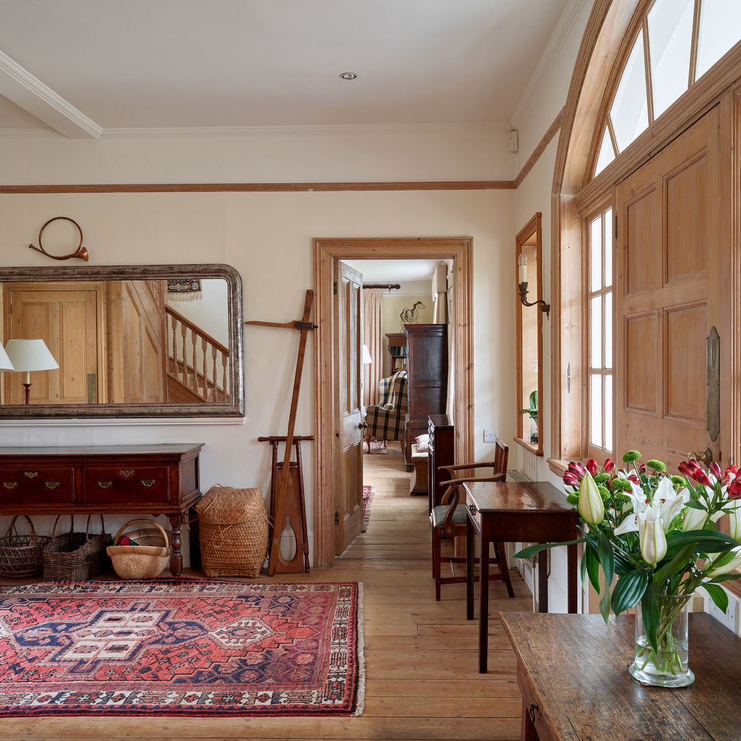 interior shot of entrance hall at Kate and Toms