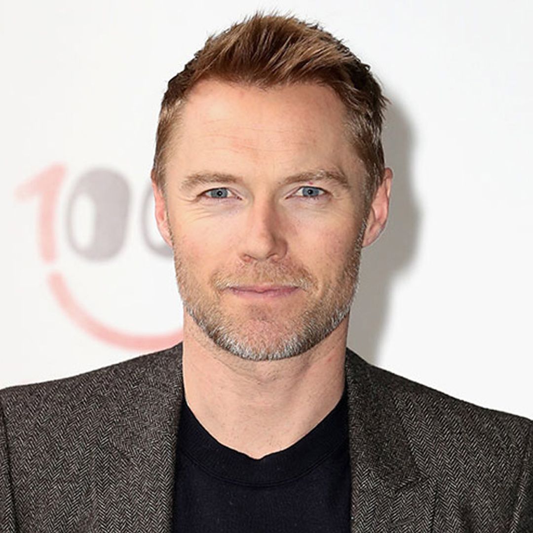 Ronan Keating unveils stitches following painful cooking injury