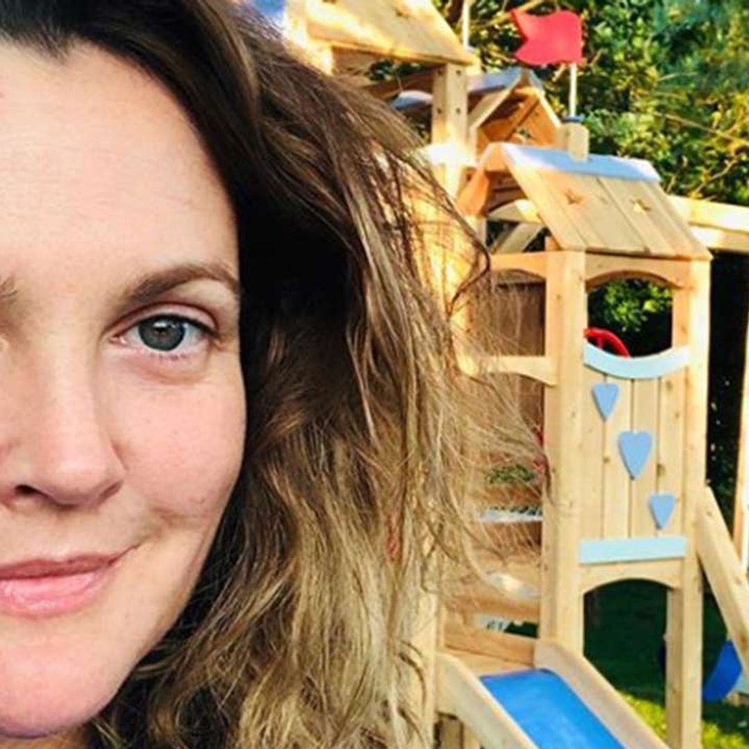 Drew Barrymore unveils her daughters' epic £25,000 playhouse
