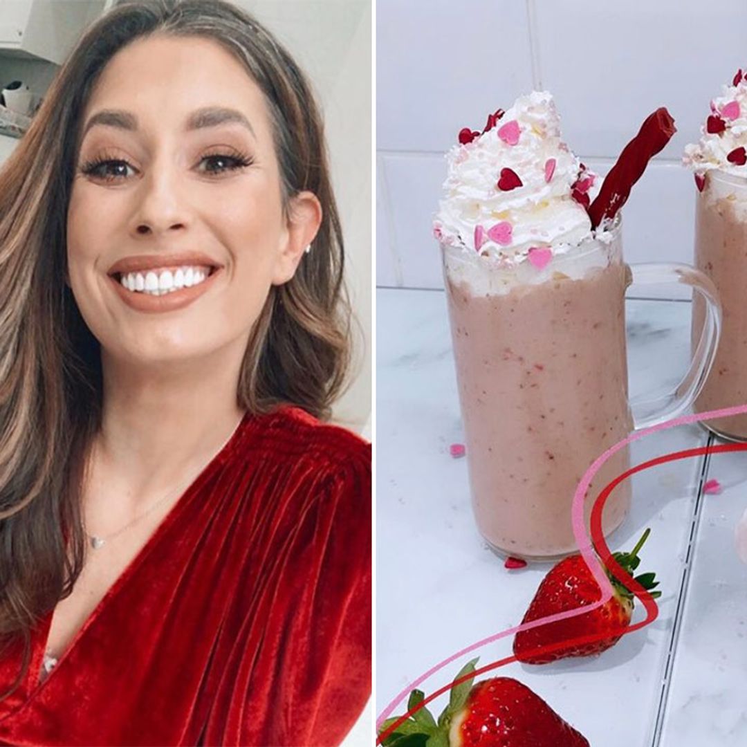 Stacey Solomon's Valentine's Day milkshake looks totally delish – see recipe