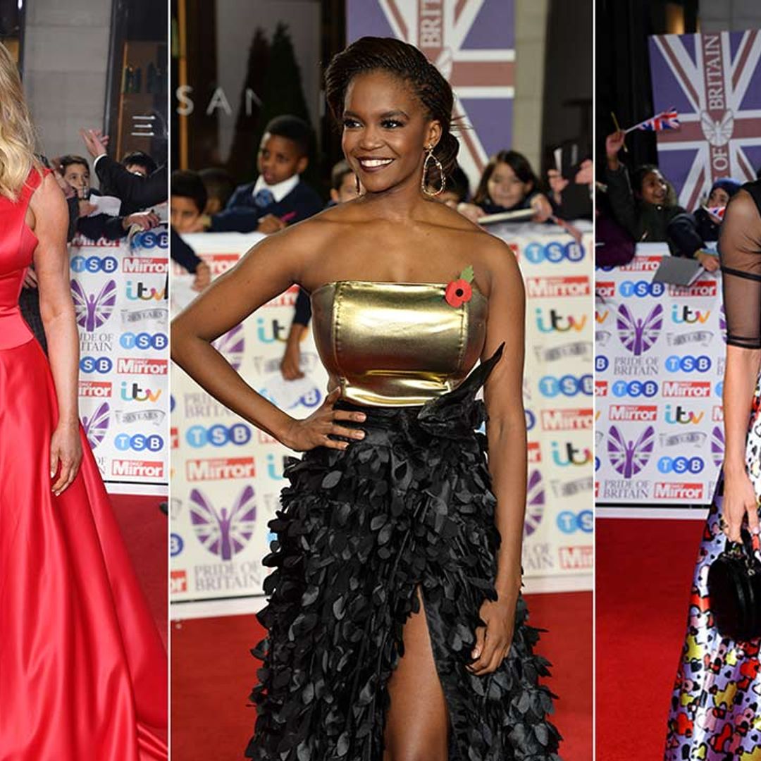 The best dresses from the Pride of Britain Awards red carpet - from Carol Vorderman to Shirley Ballas and Molly-Mae Hague