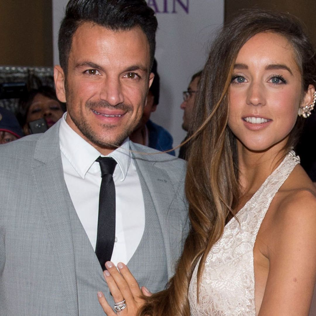 Why Peter Andre's wife Emily wears two sparkling wedding rings