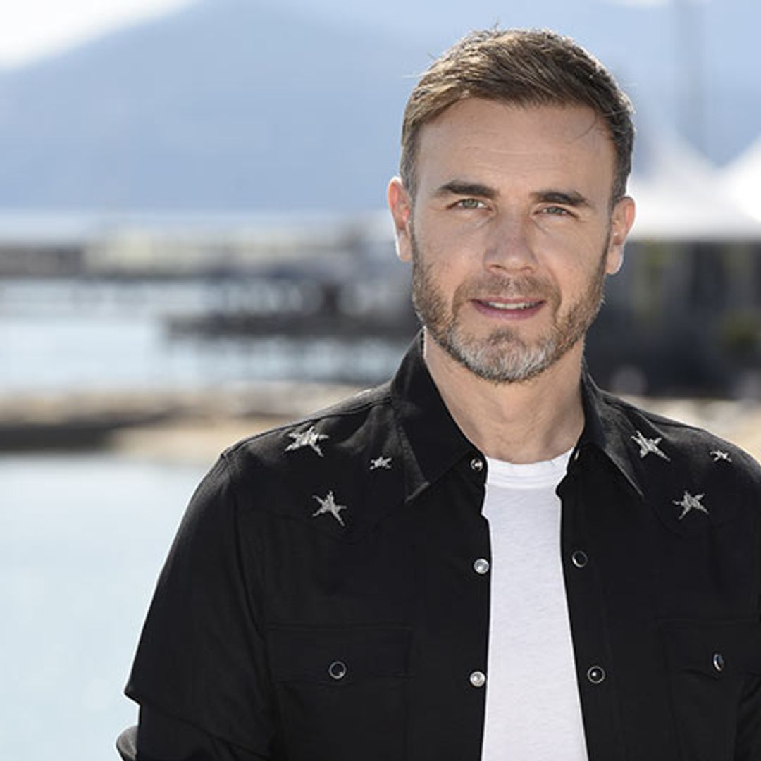 Gary Barlow makes rare outing with wife Dawn at book launch