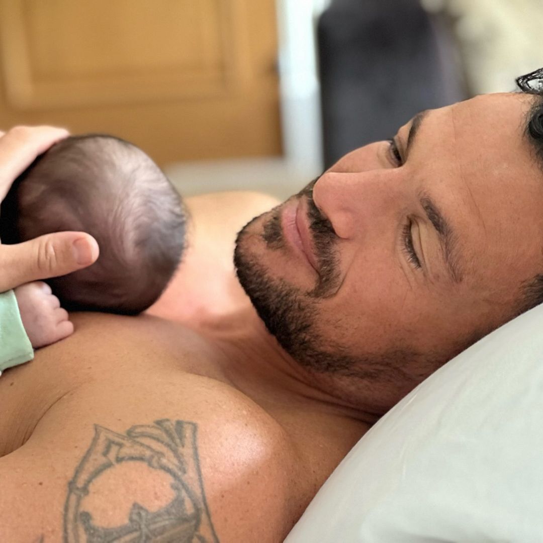 Peter Andre, 51, coos over baby daughter Arabella in heart-melting video