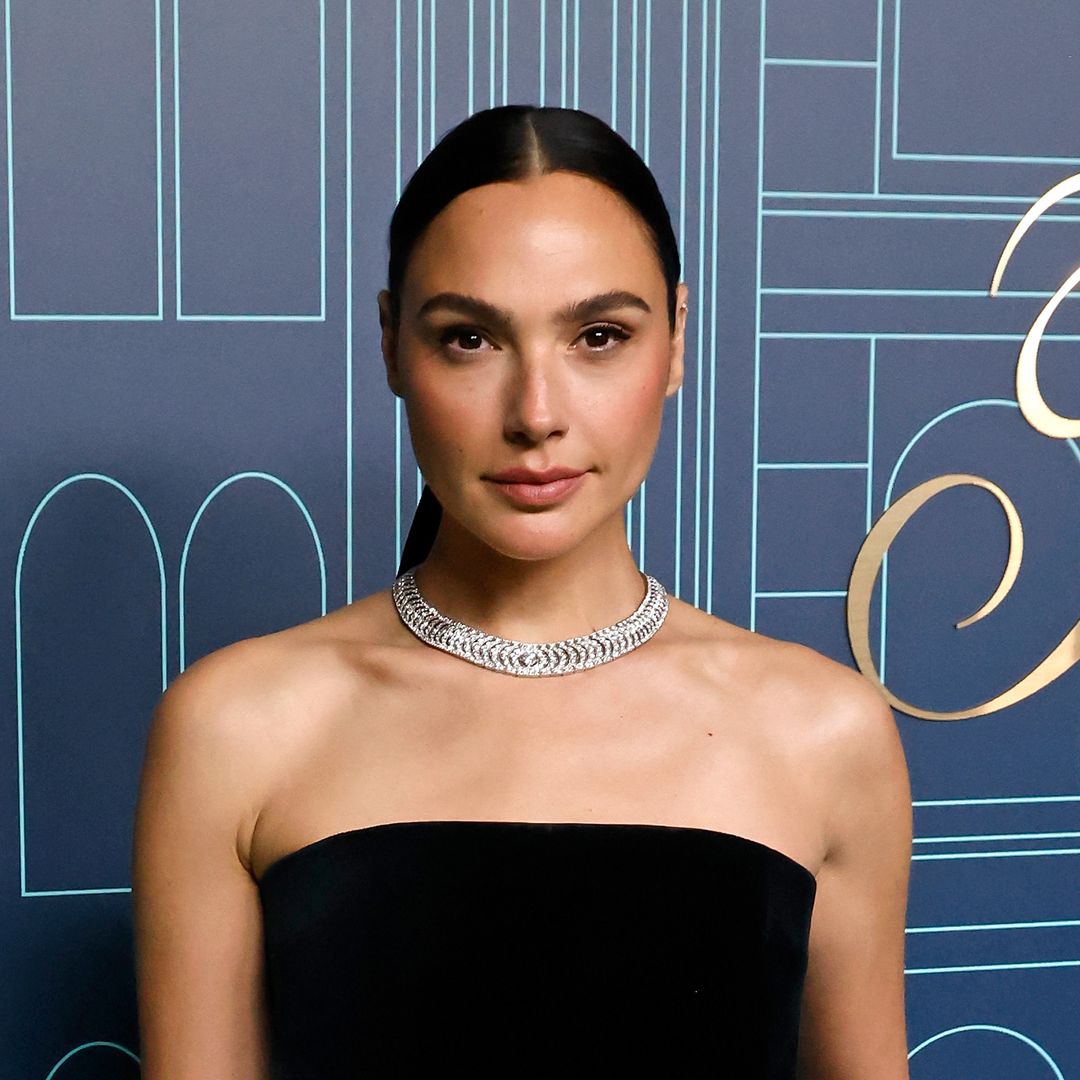 Gal Gadot dazzles in sequined little black dress for birthday night out