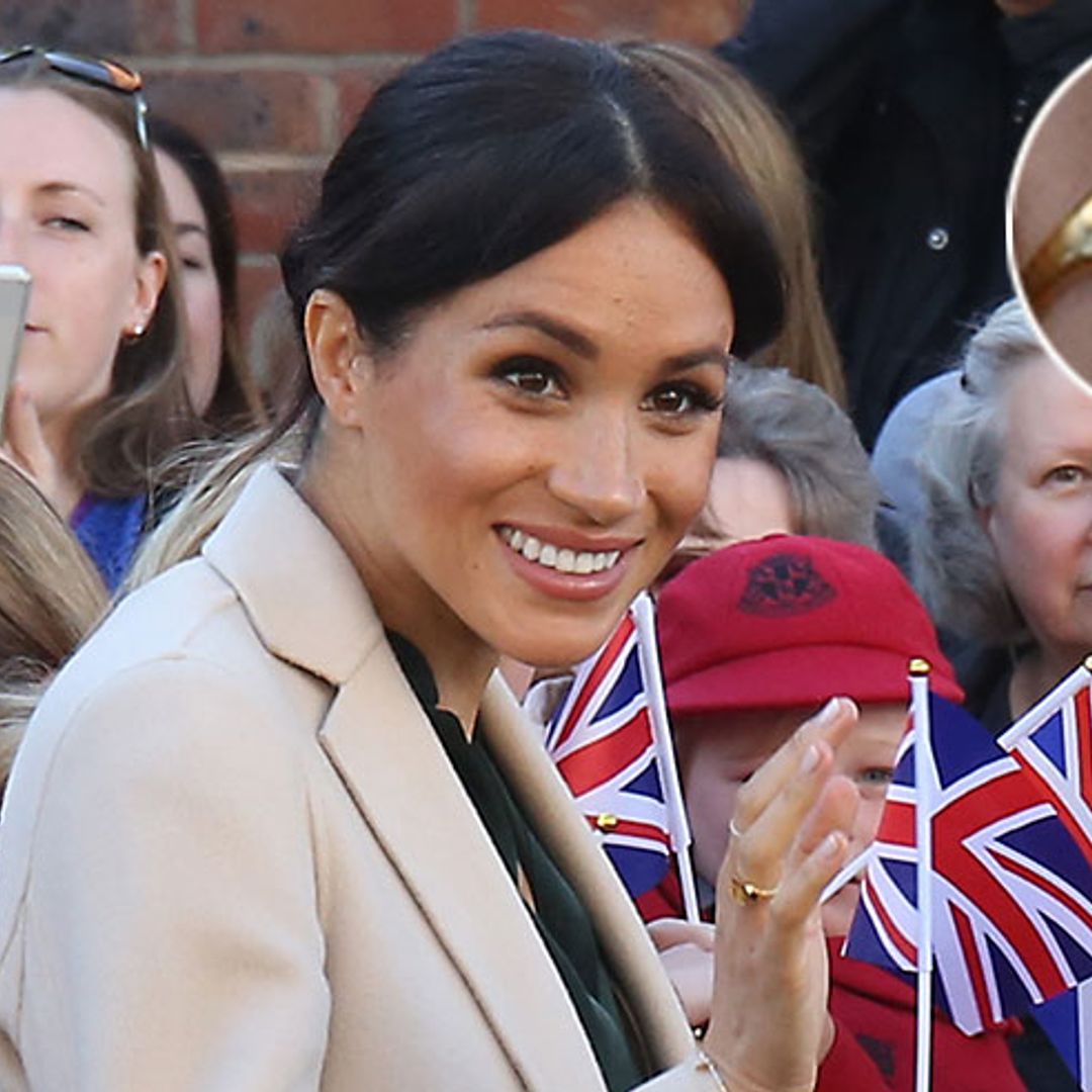 Meghan Markle's signet ring identified and you can buy it