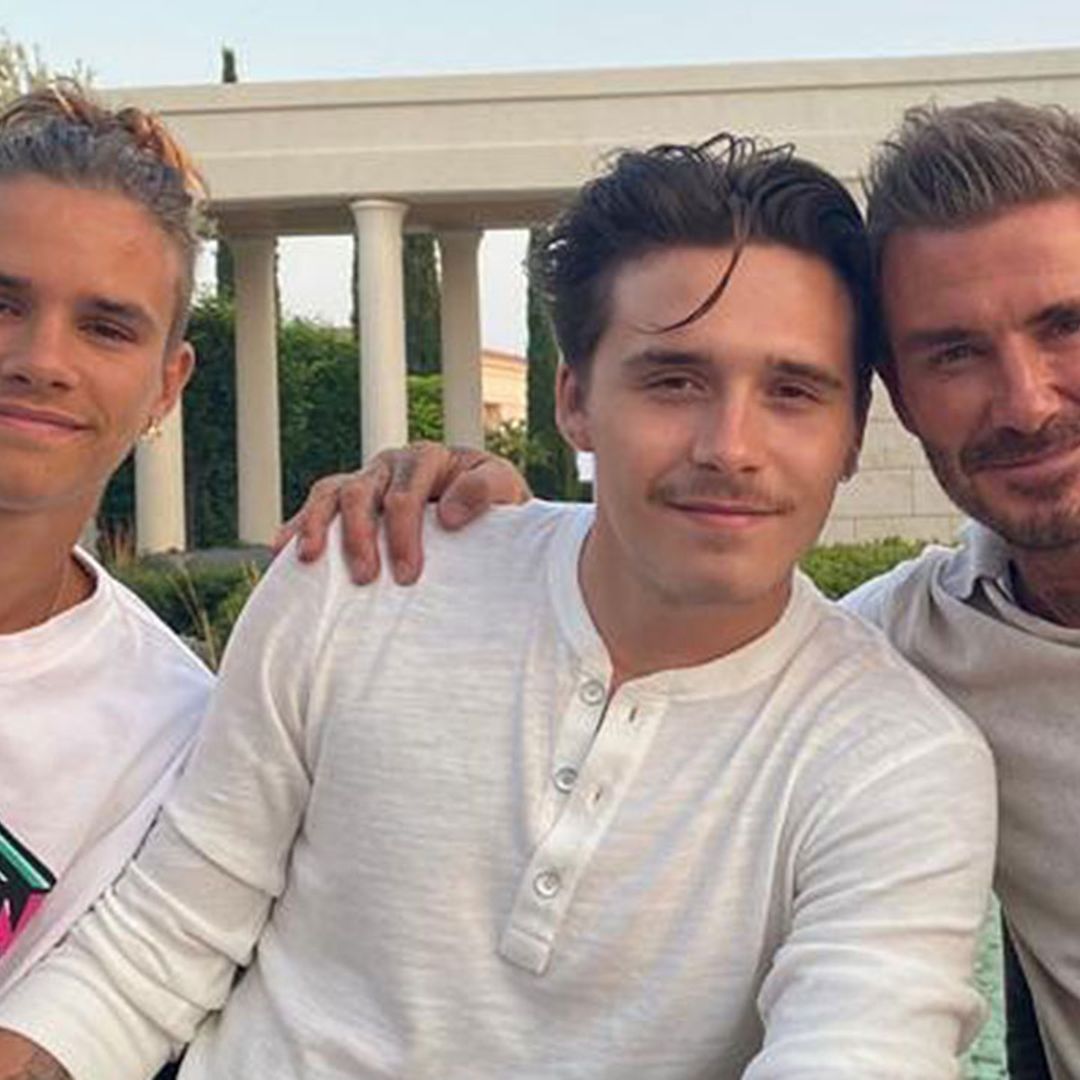 David Beckham 'third wheels' son Romeo and girlfriend Mia Regan's intimate date night