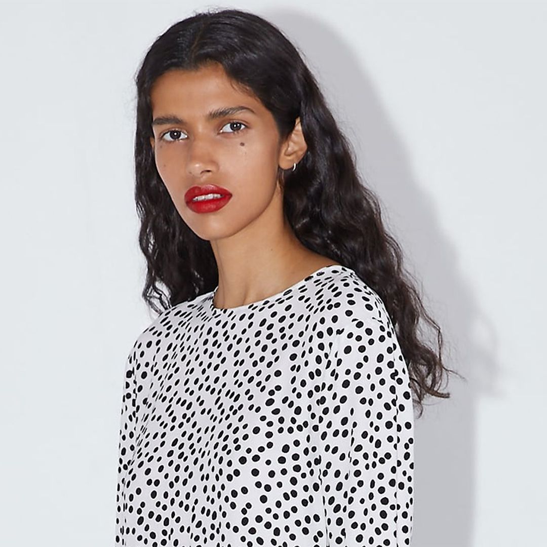 Loved THAT Zara polka dot dress? It now comes in a brand new colour