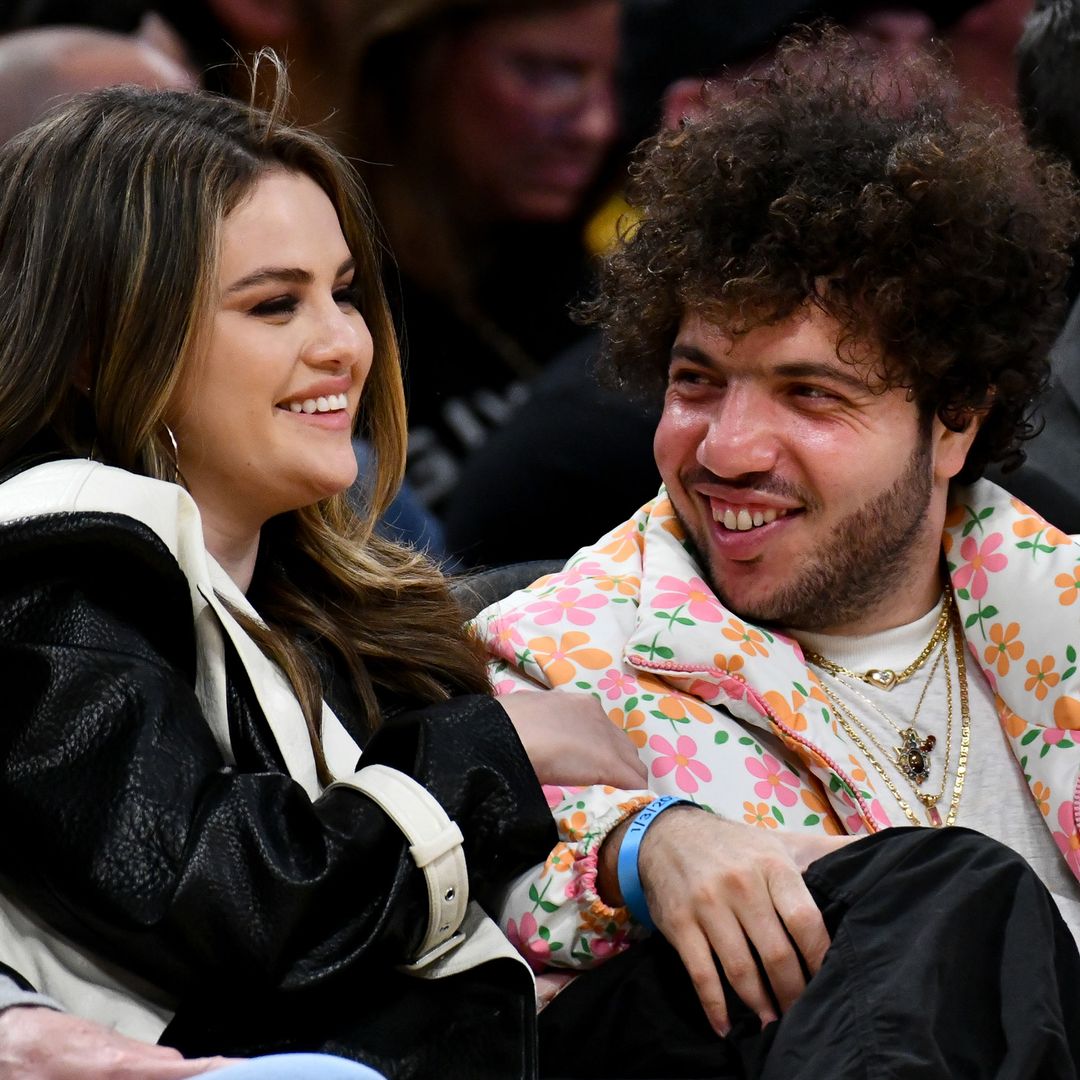 Selena Gomez and Benny Blanco look so loved up during basketball date night