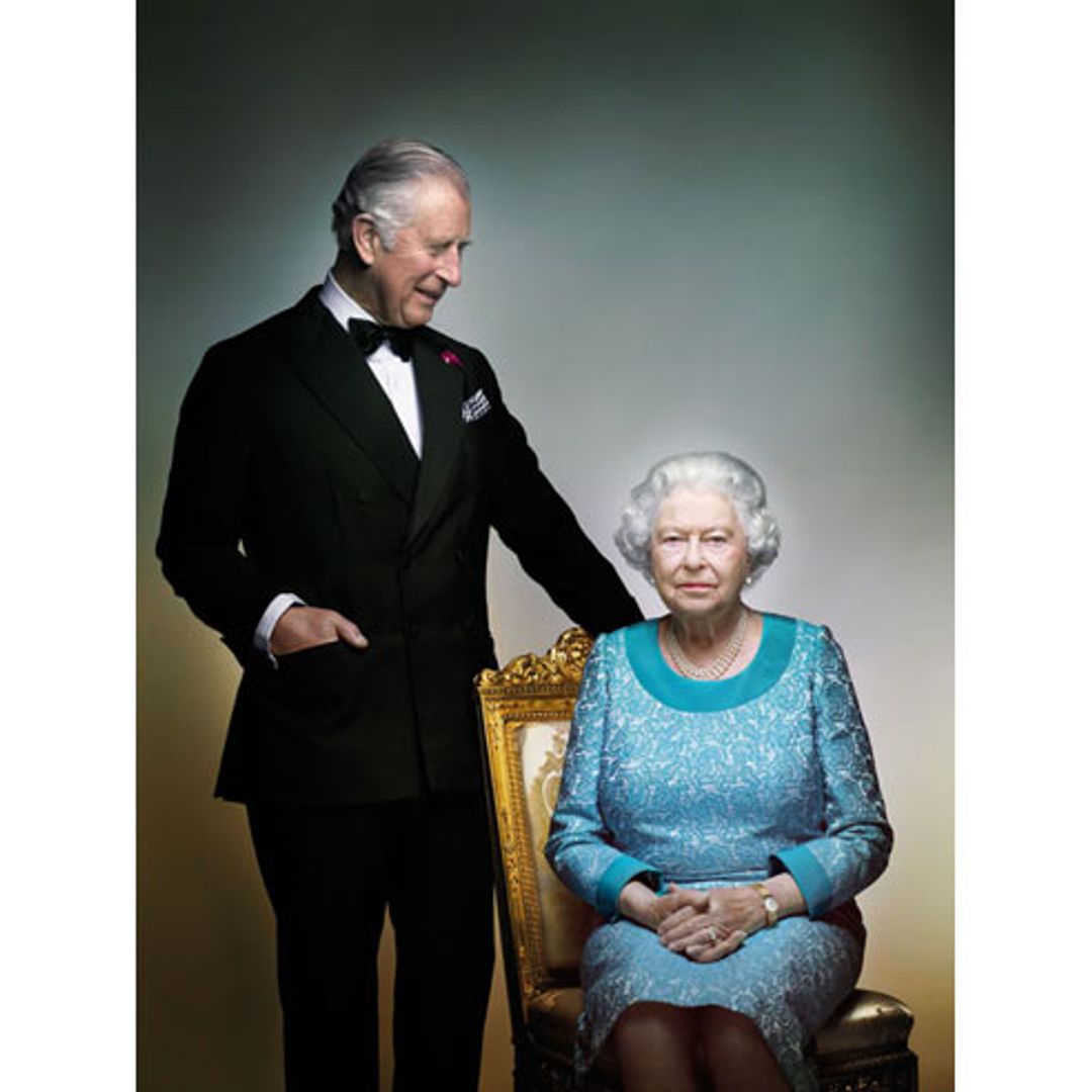 The Queen and Prince Charles release never before seen photo