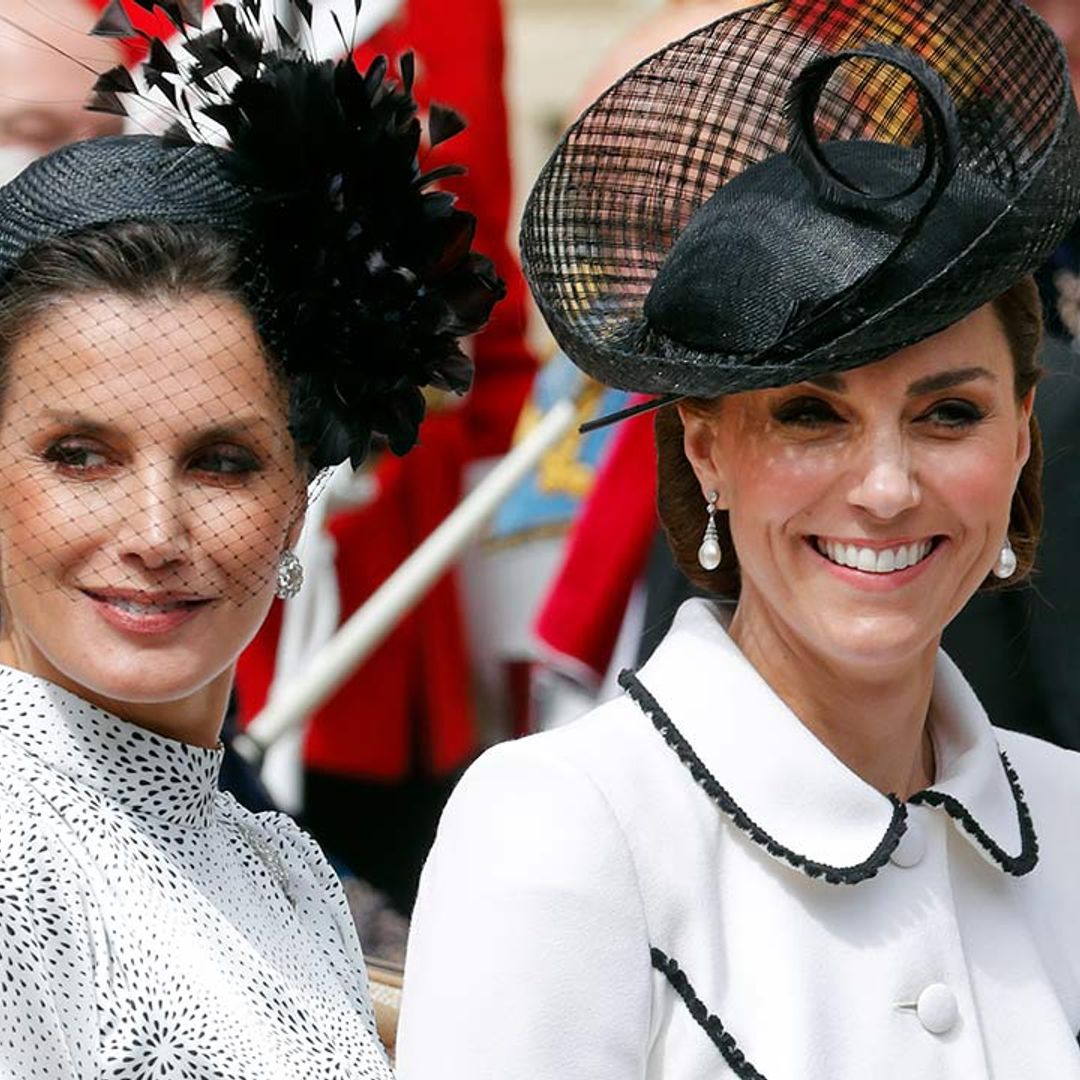 The surprising way Queen Letizia is following in Kate Middleton's footsteps