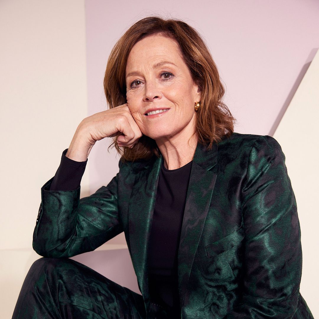 Sigourney Weaver, 74, is glowing as she rocks chic white pants for rare public appearance