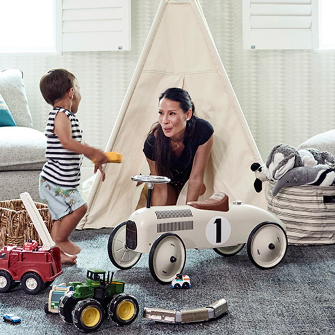 Lucy Liu takes fans inside her home and her son's incredible nursery – see the photos