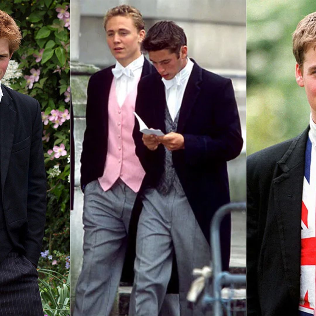 Prince Harry and William's famous fellow alumni at £45k per year school
