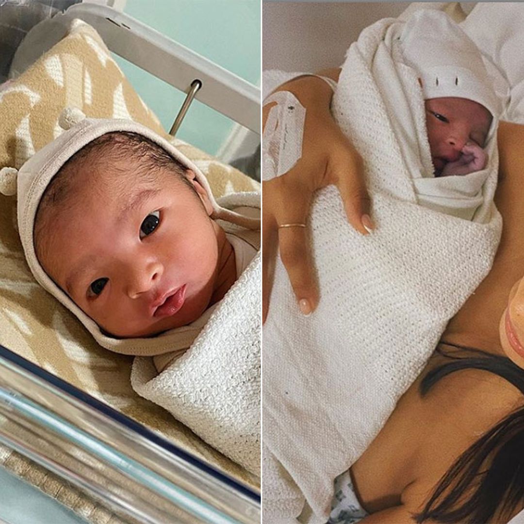 Rochelle Humes' baby son Blake is already a mini style icon
